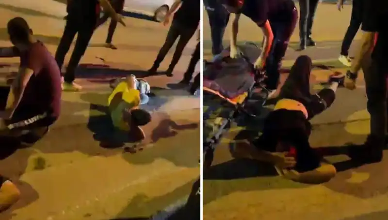 Otomobilden Açılan Ateşle İki Kişi Vuruldu, Olay Yeri Karıştı!