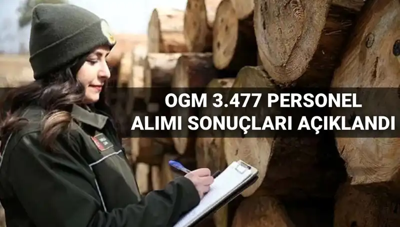 OGM 2025 Personel Alımı Sonuçları Açıklandı! Şoför ve Temizlik İşçileri İçin Süreç Başlıyor