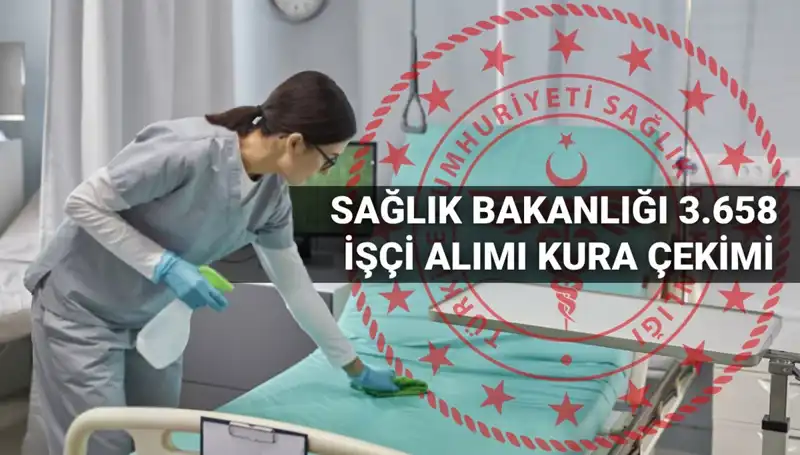 Sağlık Bakanlığı 2025 Kura Tarihi: 3.658 İşçi Alımı Hakkında Tüm Bilgiler