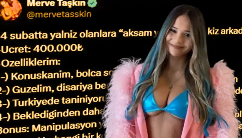 Merve Taşkın’ın Akşam Yemeği Talebine Mahkeme Onay Verdi: 400 Bin Lira!