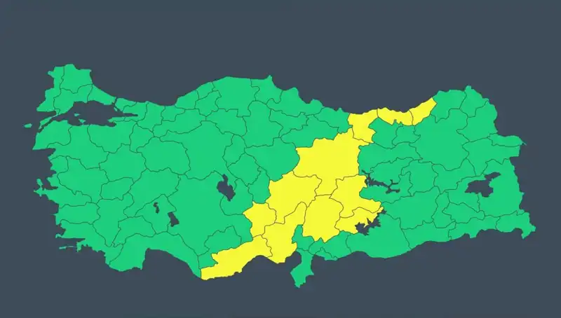 11 İlde Şiddetli Sağanak ve Fırtına Bekleniyor! Tedbir Alın!