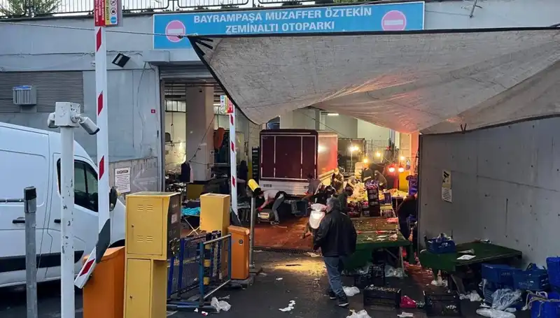 Pazar Yerinde Biber Gazı Faciası: Havalandırmadan Yayıldı!