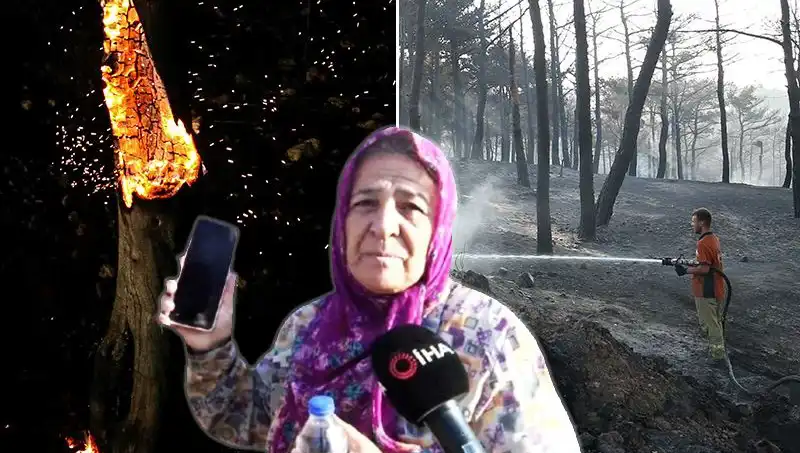 Çanakkale Orman Yangınları Kontrol Altına Alındı, Bir Kimlik ve Telefon Kaldı