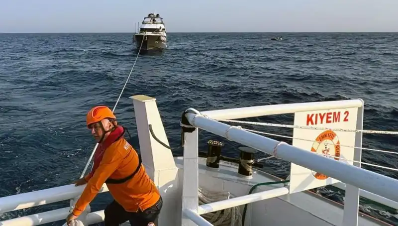 Marmaris Açıklarında Sürüklenen Tekne Kurtarıldı: Denizdeki Hayat Kurtarma Mücadelesi