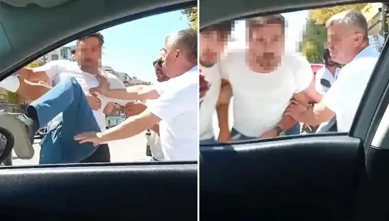 Dolmuş Şoförü Trafikte Rahatsız Edici Bir Olayla Gündeme Geldi