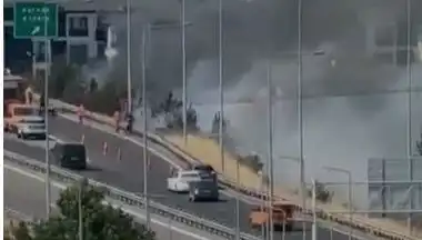 Anadolu Otoyolu'nda Sigara İzmariti Yangını: Sürücüler Panik İçinde!