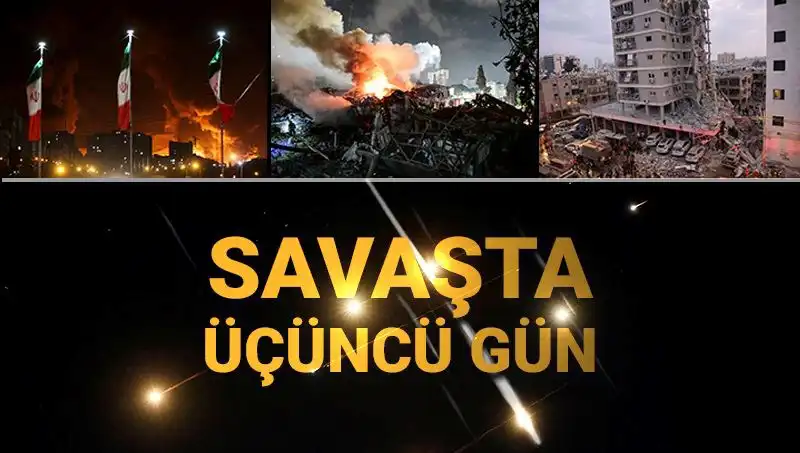 İsrail-İran Savaşında Üçüncü Gün: Gelişmeler Tedirgin Ediyor