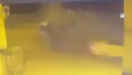 Gaziantep'te Kafa Kafaya Çarpışma: Feci Kaza Anları Kamerada!