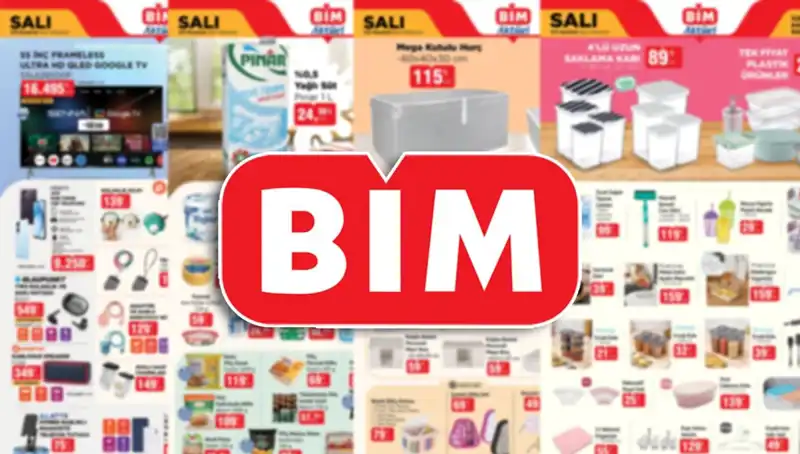 BİM'den 3 Haziran'da Şaşırtan Ürünlerle Dolu Aktüel Kataloğu
