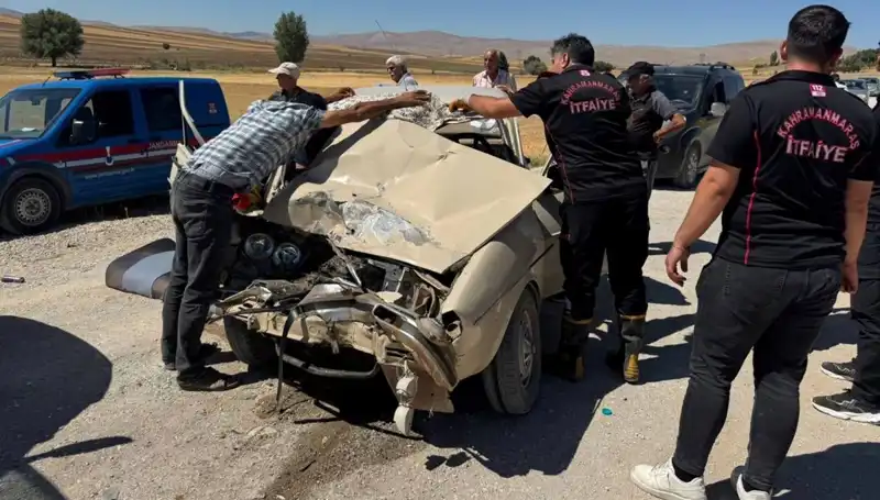 Kahramanmaraş’ta Kamyonet ile Otomobil Çarpıştı: Kazanın Detayları