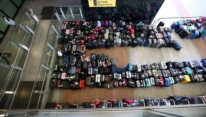 Havalimanında Dehşet Anları: Çocuk Bagaj Bandında Kayboldu