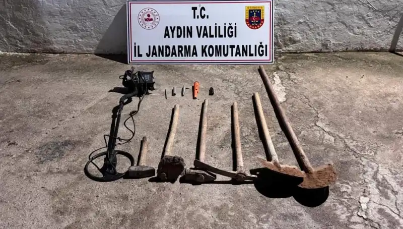 Aydın'da Kaçak Kazı Operasyonu: Suçüstü Yapılanlar Şok Etti!